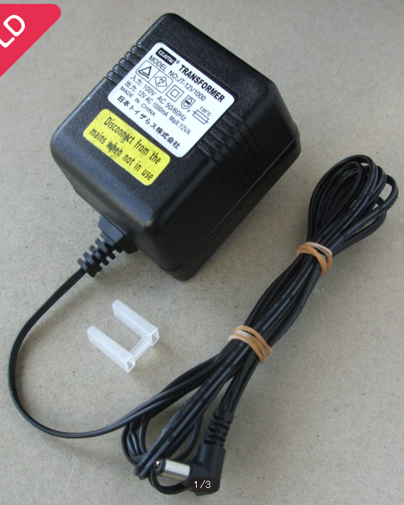 NEW Genuine 12V AC 1000mA JT-12V1000 AC Adapter For CZJUTAI Class 2 Power Supply